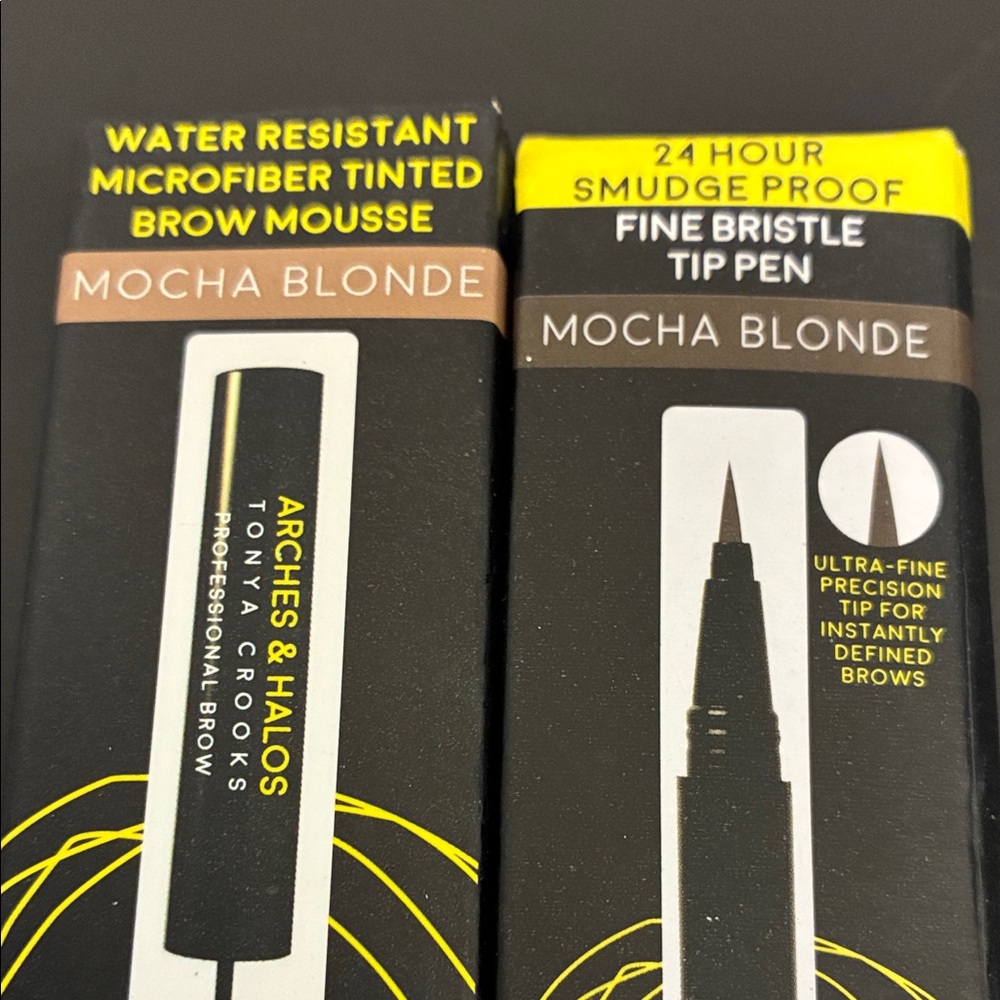 Arches & Halos Brow Mousse and Pen Set - Mocha Blonde